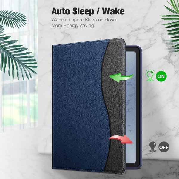 Fintie Folio Galaxy Tab S6 Lite Klf (10.4 in)-Navy