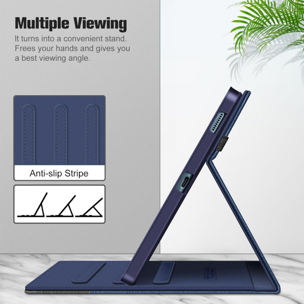 Fintie Folio Galaxy Tab S6 Lite Klf (10.4 in)-Navy
