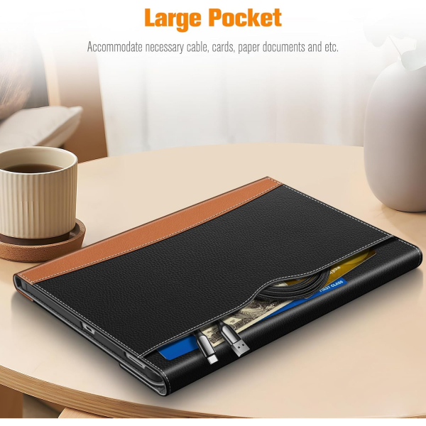 Fintie Galaxy Tab S10 FE Plus Portfolio Klf-Black
