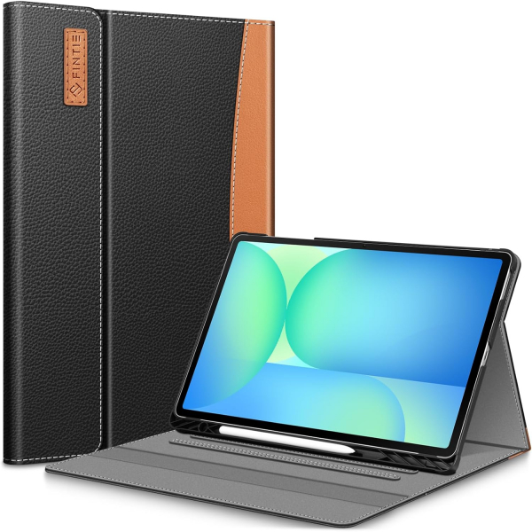 Fintie Galaxy Tab S10 FE Plus Portfolio Klf-Black