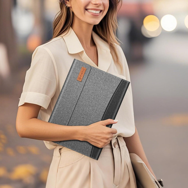 Fintie Galaxy Tab S10 FE Plus Portfolio Klf-Gray