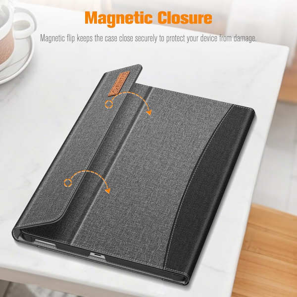 Fintie Galaxy Tab S10 FE Plus Portfolio Klf-Gray