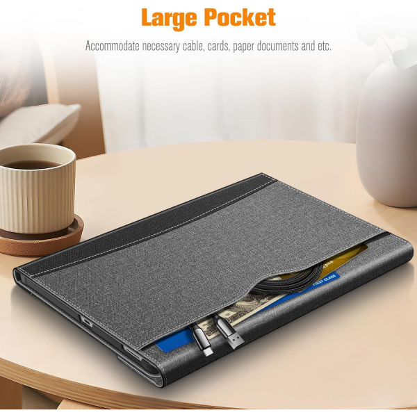 Fintie Galaxy Tab S10 FE Plus Portfolio Klf-Gray