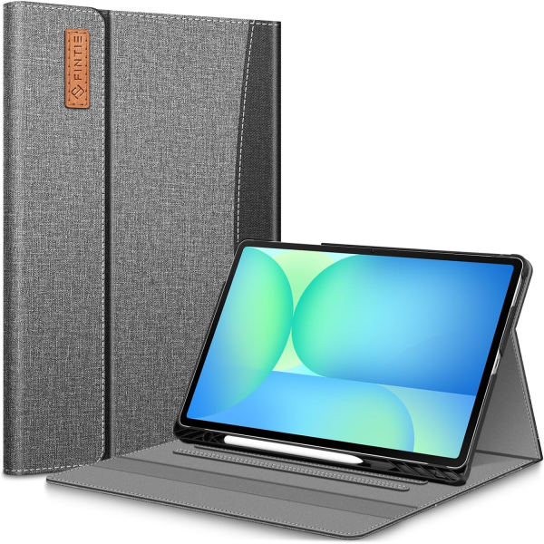 Fintie Galaxy Tab S10 FE Plus Portfolio Klf-Gray