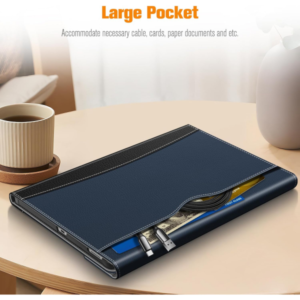 Fintie Galaxy Tab S10 FE Plus Portfolio Klf-Navy