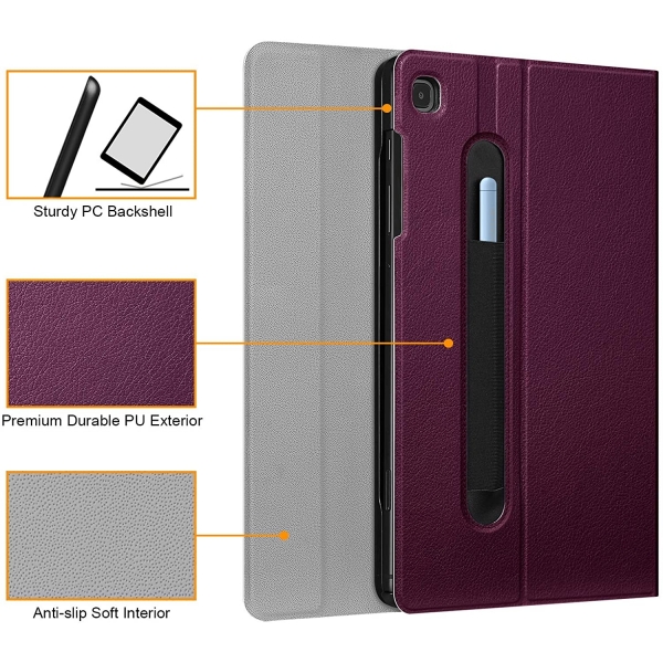 Fintie Galaxy Tab S6 Lite Klavyeli Klf (10.4 in)-Purple