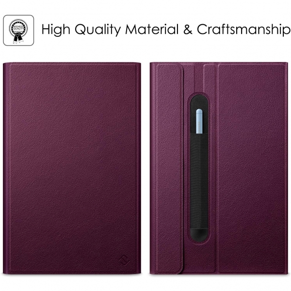 Fintie Galaxy Tab S6 Lite Klavyeli Klf (10.4 in)-Purple