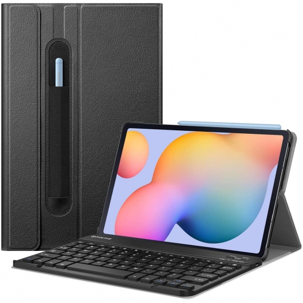 Fintie Galaxy Tab S6 Lite Klavyeli Klf (10.4 in)-Black