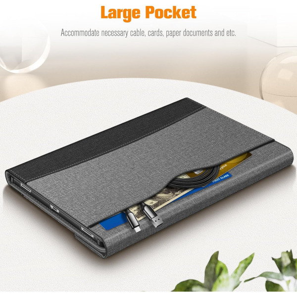 Fintie Samsung Galaxy Tab S10 Plus Standl Klf-Gray