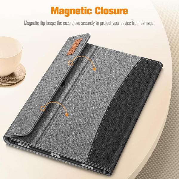 Fintie Samsung Galaxy Tab S10 Plus Standl Klf-Gray
