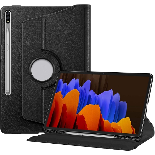 Fintie Galaxy Tab S7 Plus Standl Klf (12.4 in)-Black