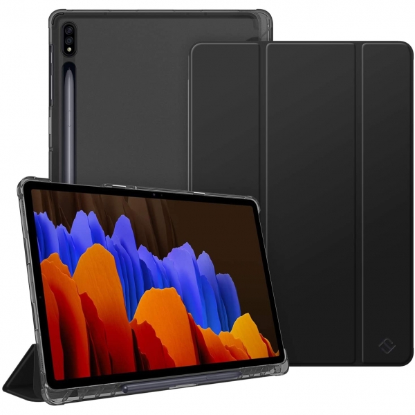 Fintie Galaxy Tab S7 Plus nce Klf (12.4 in)-Black