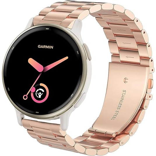 Lamshaw Garmin Vivoactive 5/Forerunner 165 Kay -Rose Gold