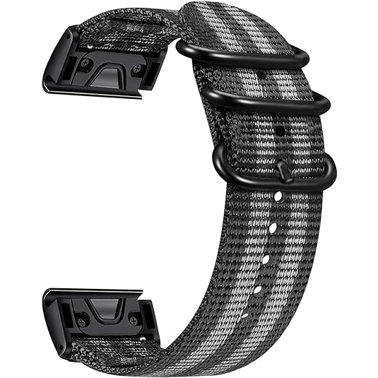 Fintie Garmin Fenix 7X/6X/6X Pro Kay -Black Grey