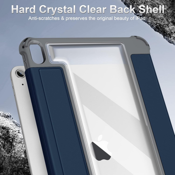 Fintie Hybrid Rugged iPad Air M2 Klf (11 in)-Navy