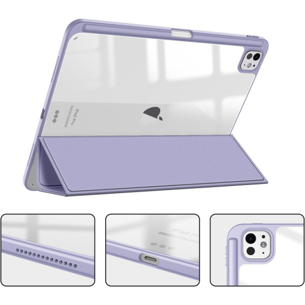 Fintie Hybrid iPad Pro Klf (13 in)-Lilac Purple 