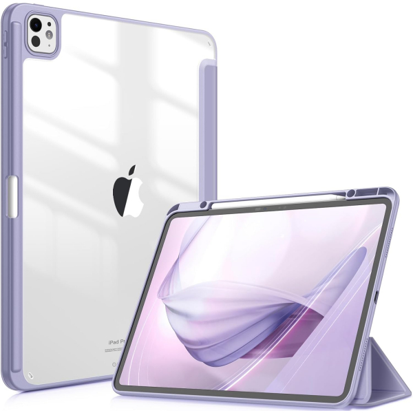 Fintie Hybrid iPad Pro Klf (13 in)-Lilac Purple 