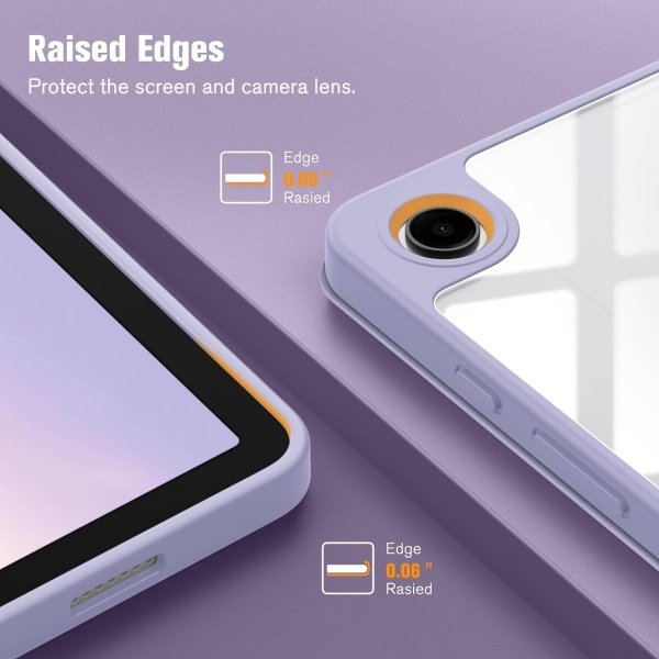 Fintie Hybrid Serisi Galaxy Tab A9 Plus Klf-Lilac Purple 