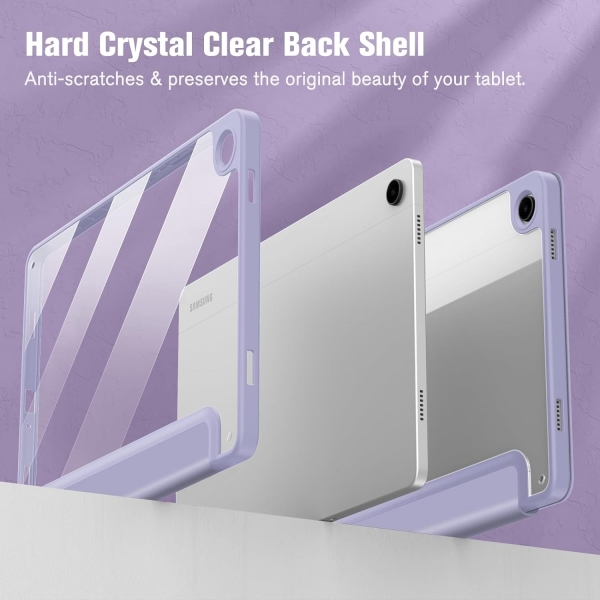 Fintie Hybrid Serisi Galaxy Tab A9 Plus Klf-Lilac Purple 