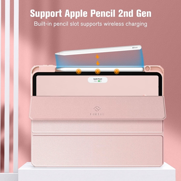 Fintie Hybrid Serisi iPad Pro nce Klf (11 in)(4/3.Nesil)-Rose Gold