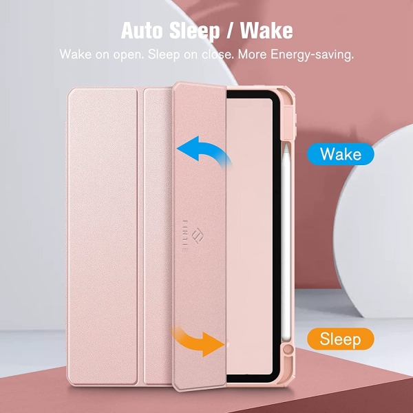 Fintie Hybrid Serisi iPad Pro nce Klf (11 in)(4/3.Nesil)-Rose Gold