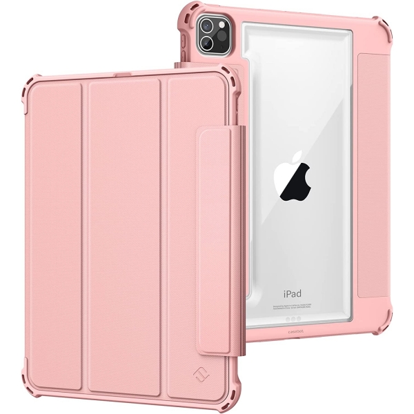 Fintie Hybrid Serisi iPad Pro nce Klf (11 in)(4/3.Nesil)(MIL-STD-810G)-Pink