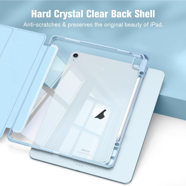 Fintie Hybrid iPad Air Klf (13 in)-Sky Blue