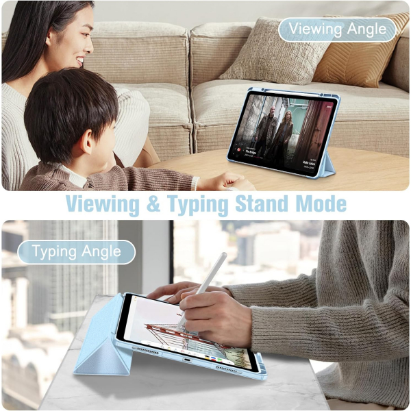 Fintie Hybrid iPad Air Klf (13 in)-Sky Blue