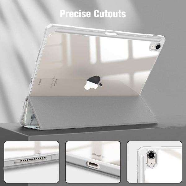 Fintie Hybrid iPad Air Klf (13 in)-Cloudy Marble 