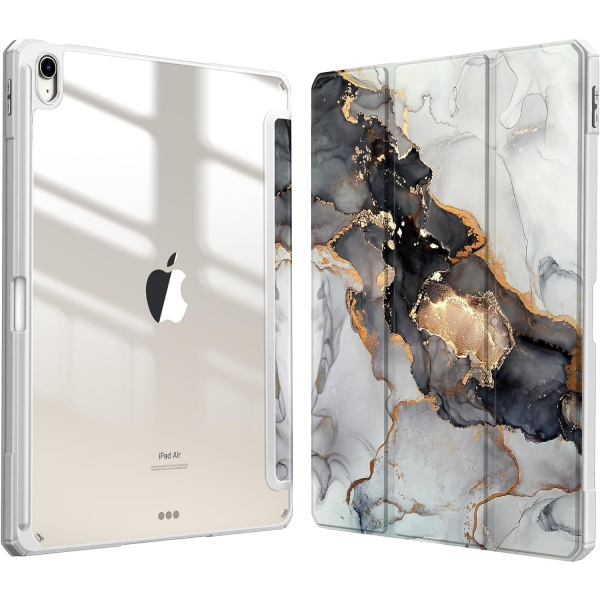 Fintie Hybrid iPad Air Klf (13 in)-Cloudy Marble 