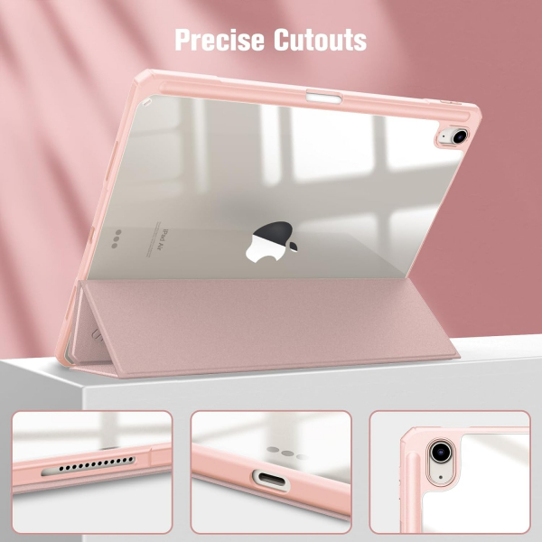 Fintie Hybrid iPad Air Klf (13 in)-Rose Gold 