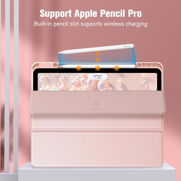 Fintie Hybrid iPad Air Klf (13 in)-Rose Gold 
