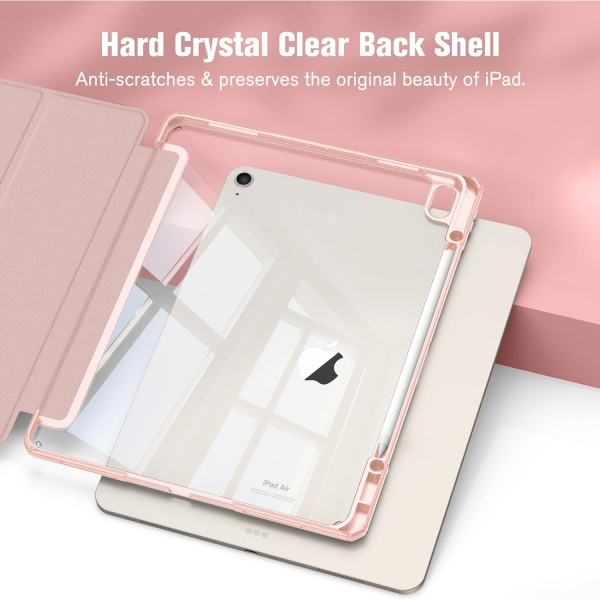 Fintie Hybrid iPad Air Klf (13 in)-Rose Gold 