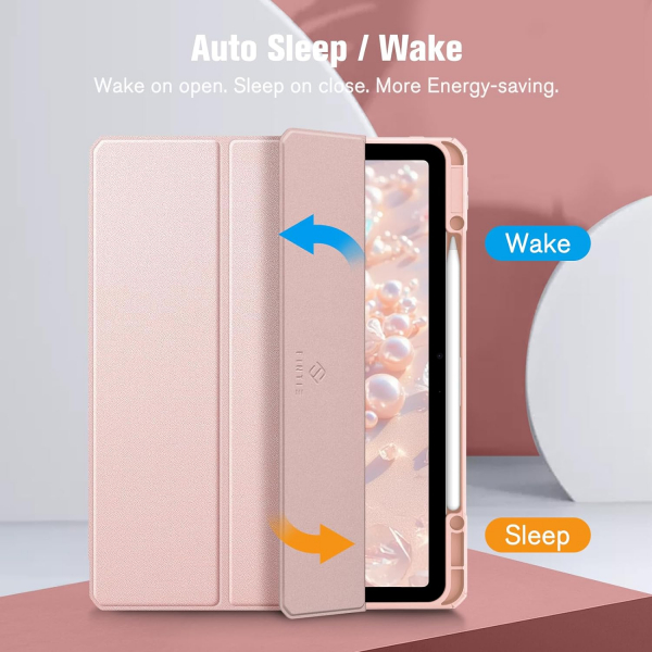 Fintie Hybrid iPad Air Klf (13 in)-Rose Gold 