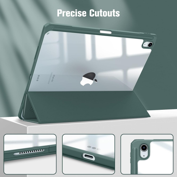 Fintie Hybrid iPad Air Klf (13 in)-Midnight Green