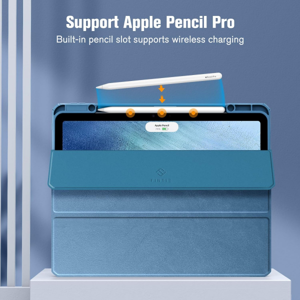 Fintie Hybrid iPad Air Klf (13 in)-Ocean Blue