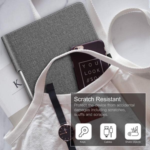 Fintie Lenovo Yoga Smart Tab nce Klf (10.1 in)-Gray