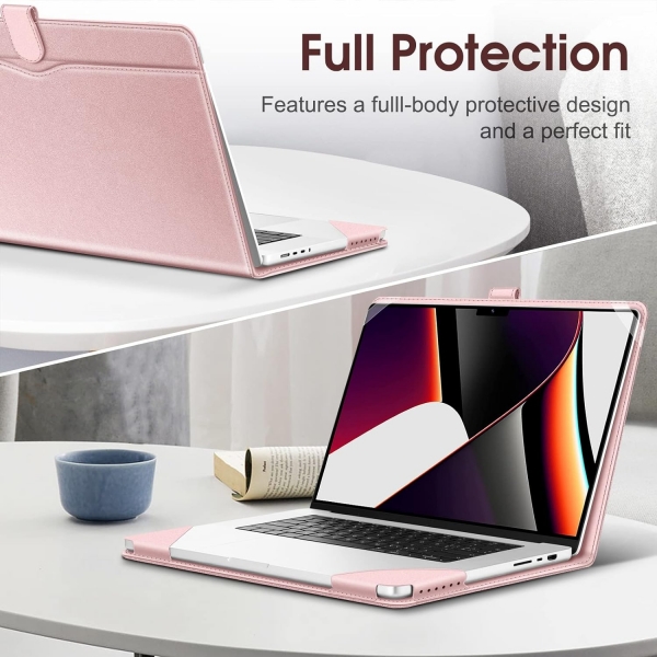 Fintie nce MacBook Pro Dayankl Klf(16 in)-Rose Gold