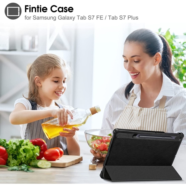 Fintie nce Samsung Galaxy Tab S8 Plus Klf-Black