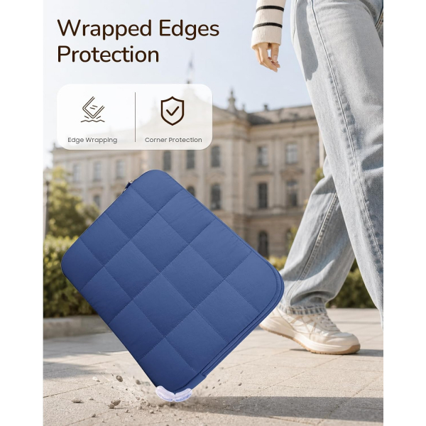 Fintie Kapitone MacBook Neo Laptop �antas� (13 in�)-Indigo
