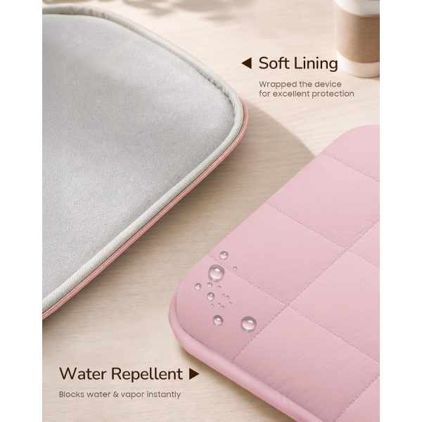 Fintie Kapitone MacBook Neo Laptop �antas� (13 in�)-Blush