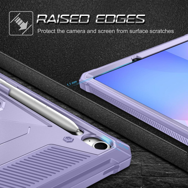 Fintie Kickstandl Galaxy Tab S9 FE Klf -Purple