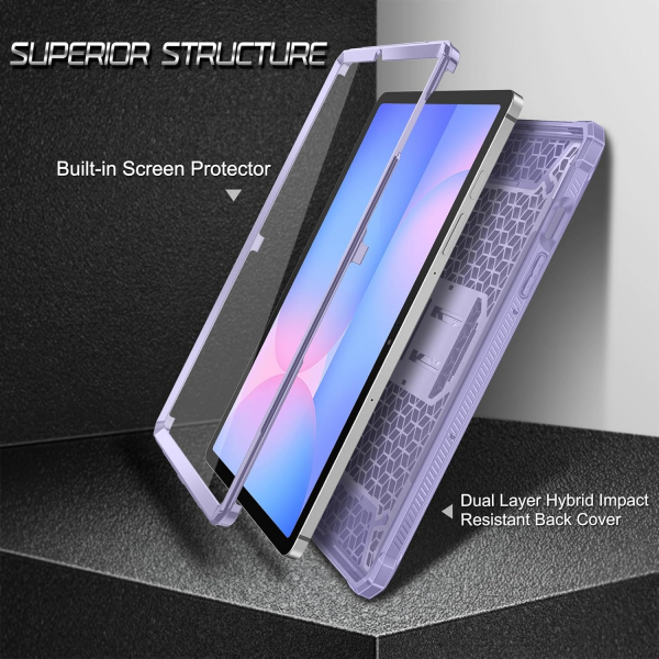 Fintie Kickstandl Galaxy Tab S9 FE Klf -Purple