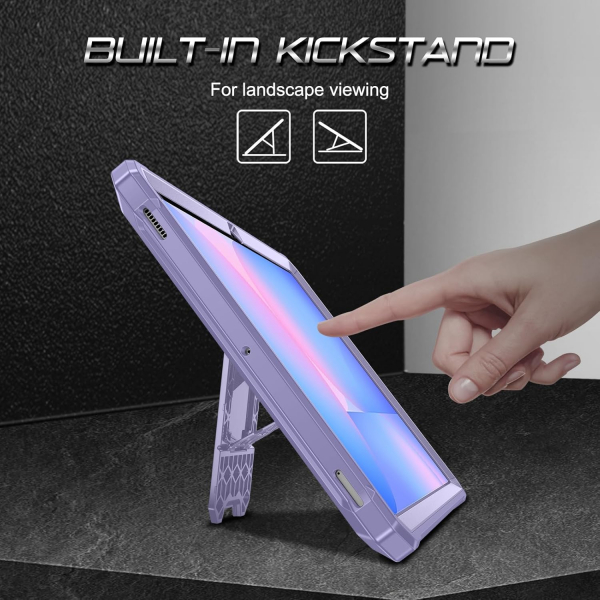 Fintie Kickstandl Galaxy Tab S9 FE Klf -Purple