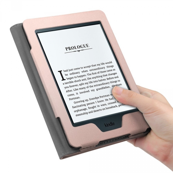 Fintie Kindle E-Reader (8.Nesil) Folio Klf-Rose Gold