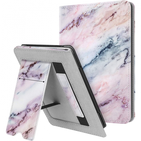 Fintie Kindle Paperwhite Klf (6 in)(10.Nesil)-Marble Pink