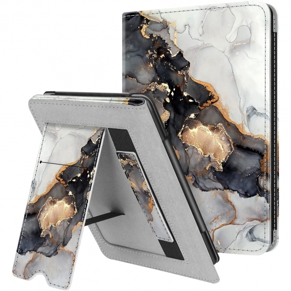 Fintie Kindle Paperwhite Klf (6 in)(10.Nesil)-Cloudy marble