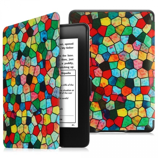 Fintie Kindle Paperwhite SmartShell Klf (Tm Versiyonlar in)-Stained Glass Mosaic