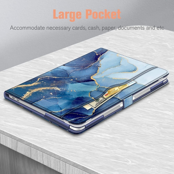 Fintie MacBook Air/Pro Korumal Klf (13/13.6 in)-Ocean Marble