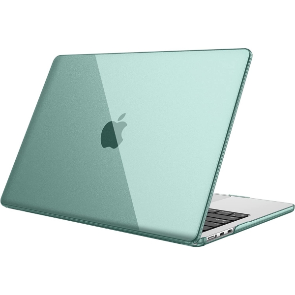 Fintie MacBook Air Koruyucu Sert Kapak Klf (13.6 in)-Crystal Blue